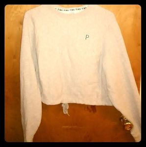Victoria Secret PINK crop sweatshirt